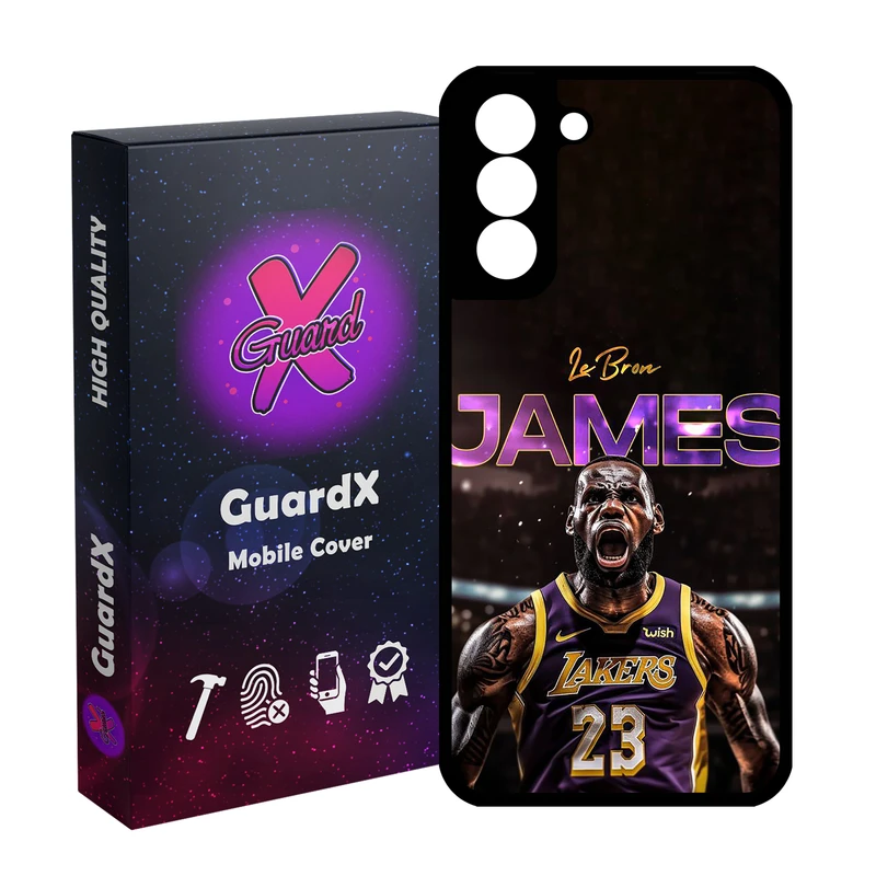 کاور گارد ایکس طرح Lebron James مدل 10715 مناسب برای گوشی موبایل سامسونگ Galaxy S21 FE
