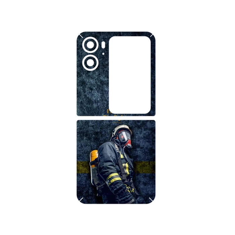 برچسب پوششی ماهوت مدل Firefighter مناسب برای گوشی موبایل اپو Find N2 Flip