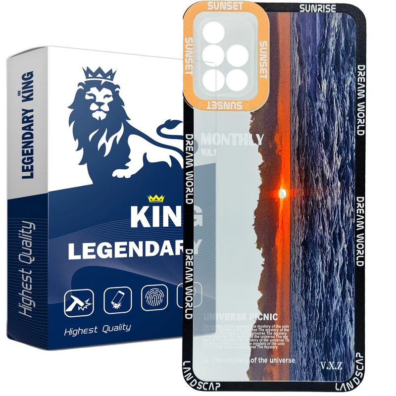 کاور لجندری کینگ مدل غروب مناسب برای گوشی موبایل سامسونگ Galaxy A51