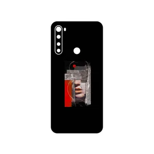 MAHOOT Collage of Mouth Cover Sticker for Xiaomi Redmi Note 8