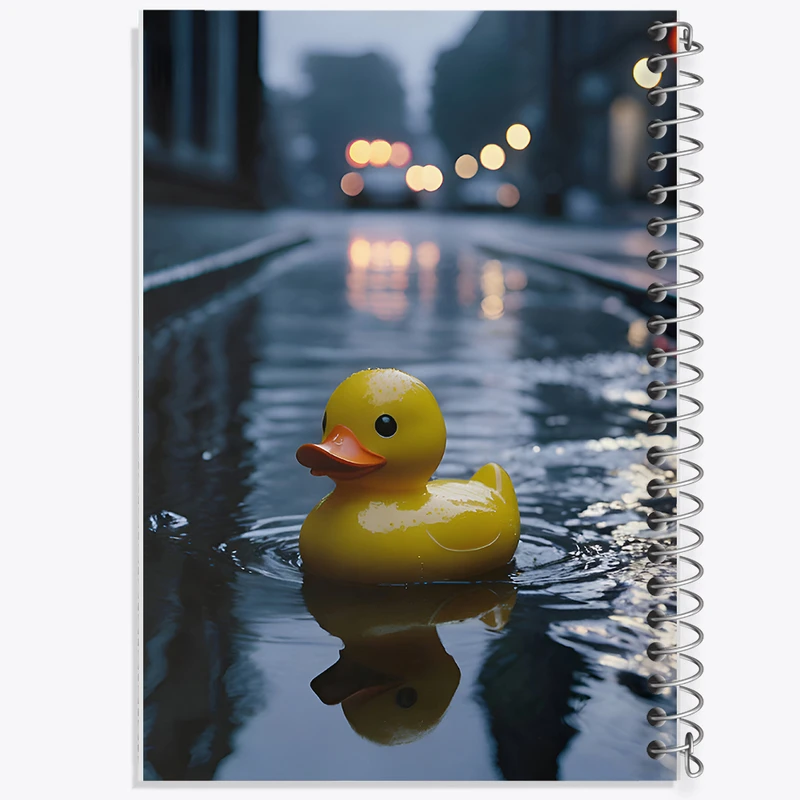 دفتر مشق 100 برگ خندالو طرح اردک کیوت کد N3876