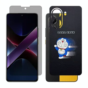 Glass Together model privacy screen protector suitable for Xiaomi Poco X7 Pro mobile phone with back cover sticker