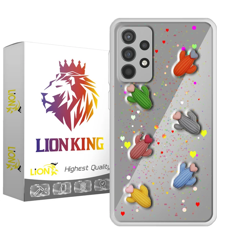  کاور لاین کینگ مدل kaktoosghalbdar مناسب برای گوشی موبایل  سامسونگ Galaxy A72