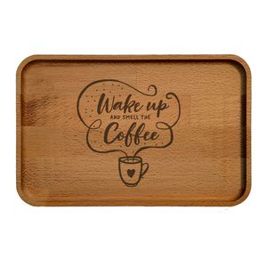 نقد و بررسی سینی چوبی مدل قهوه توسط خریداران