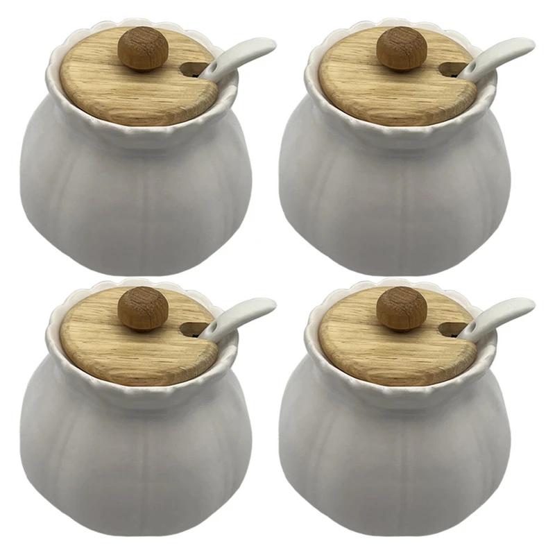 جا ادویه ای مدل نیلوفر بسته 4 عددی