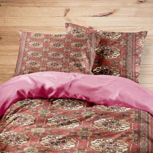 سرویس روتختی مدوپد طرح فرش ترکمان مدل C-Torkaman09 یک نفره 4 تکه