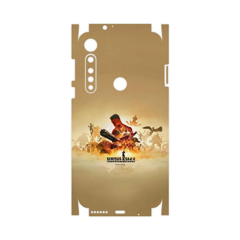 برچسب پوششی ماهوت مدل Serious Sam Game Series-FullSkin مناسب برای گوشی موبایل موتورولا One Vision Plus