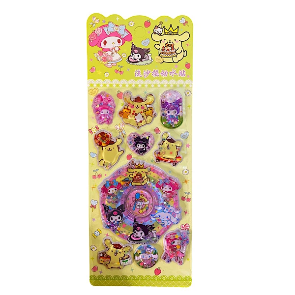 برچسب مدل آکواریومی طرح کاپی بارا و دوستان کرومی کد ۰۲