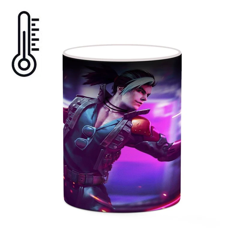 ماگ حرارتی کاکتی مدل بازی Garena Free Fire کد mgh28647