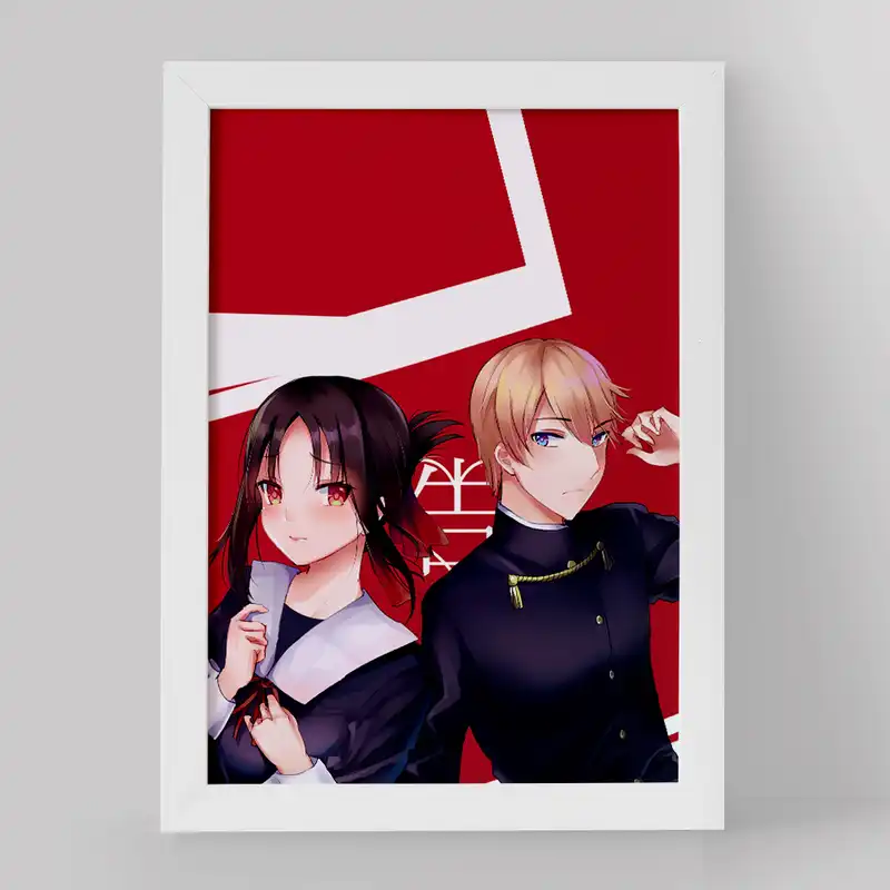 تابلو خندالو مدل میوکی و کاگویا انیمه کاگویا ساما کد 15990