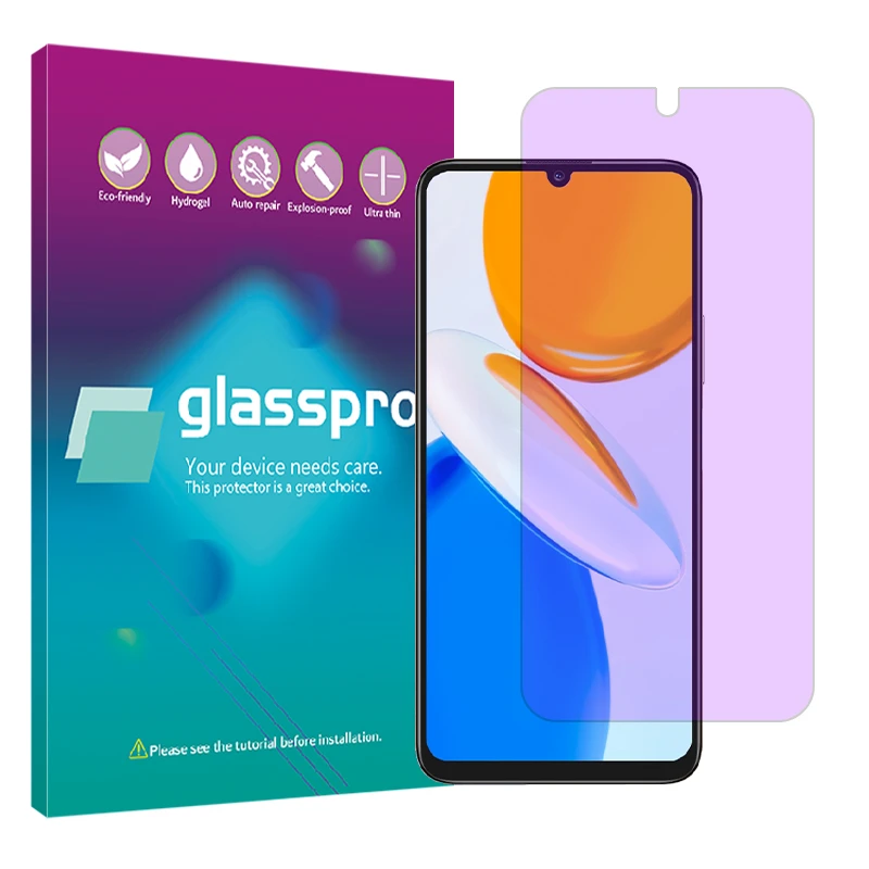 محافظ صفحه نمایش آنتی پرپل گلس پرو مدل Resistant مناسب برای گوشی موبایل آنر X7