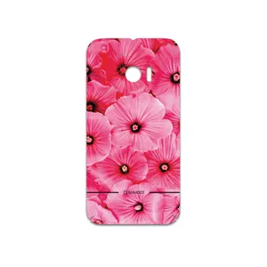 MAHOOT Pink-Flower Cover Sticker for HTC 10