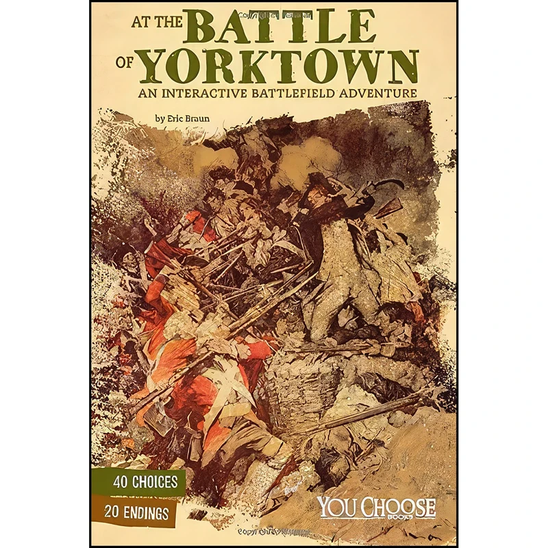 کتاب At the Battle of Yorktown اثر Eric Braun انتشارات Capstone Press