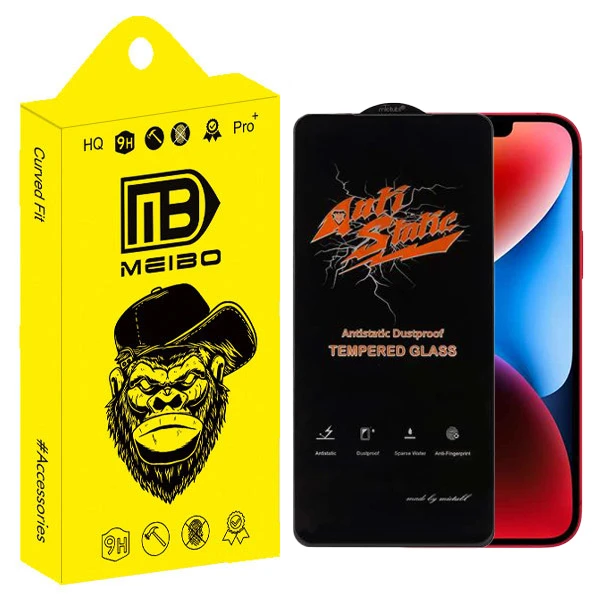 محافظ صفحه نمایش میبو مدل Antistatic Glavers مناسب برای گوشی موبایل اپل Iphone 14 plus / 13 pro Max