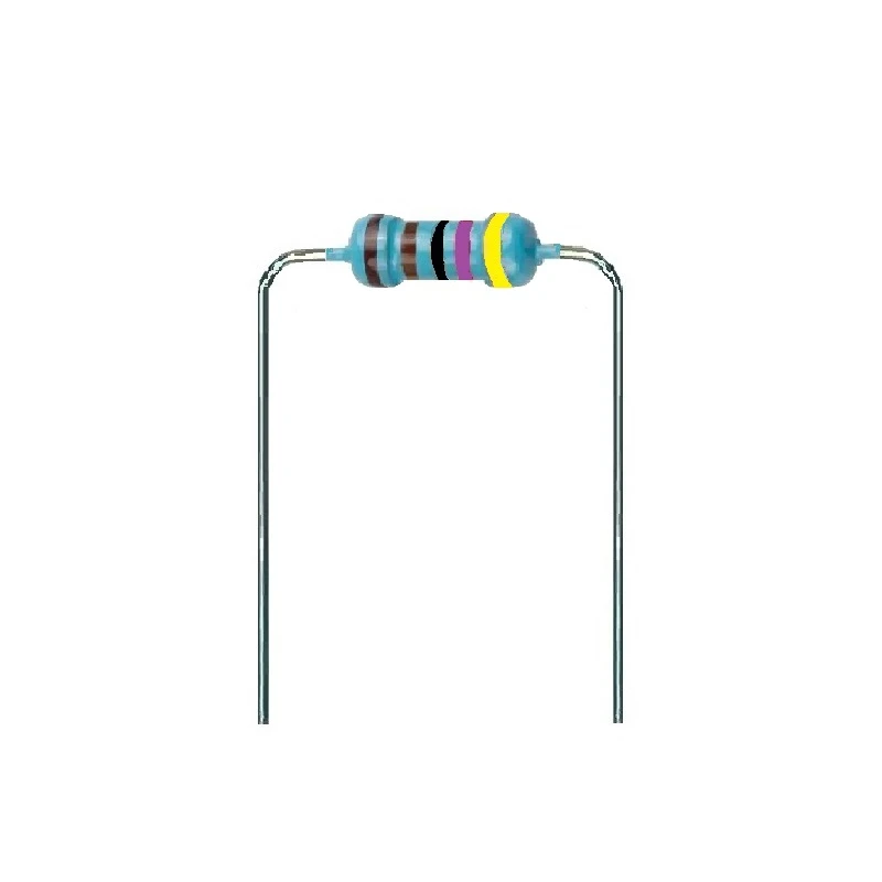 مقاومت 4.7 کیلو اهم مدل 1/4W-1% بسته 100 عددی