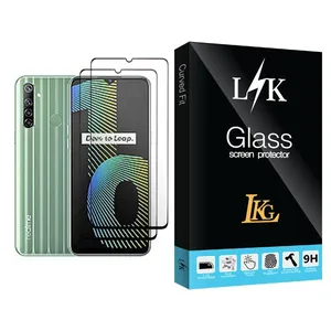 LKG LK Glass MIX002 Screen Protector For Realme Narzo 10 Pack Of 2
