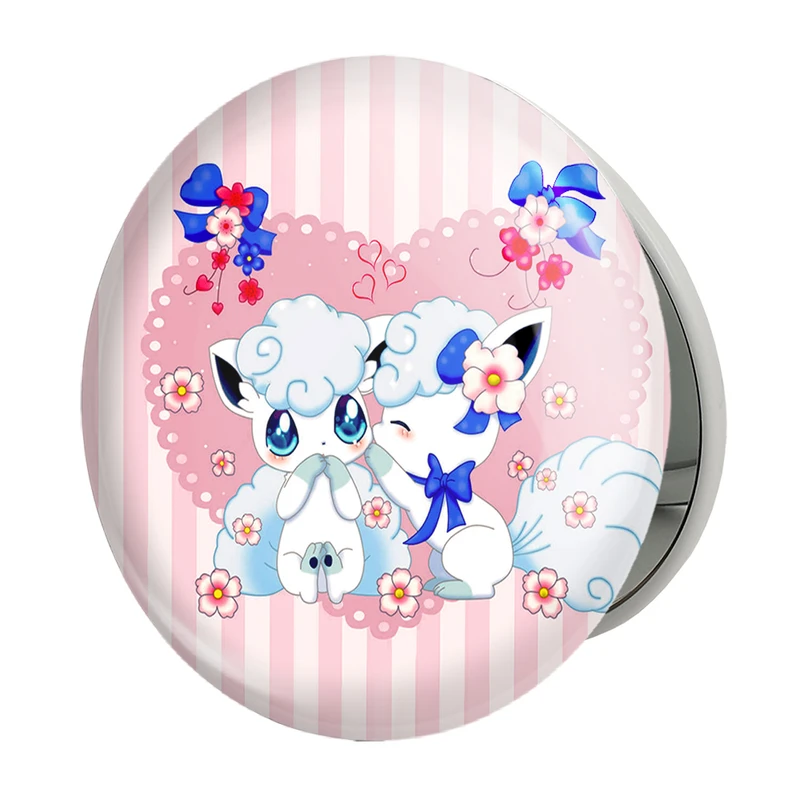 آینه جیبی خندالو طرح الولان انیمه پوکمون مدل تاشو کد 17320 