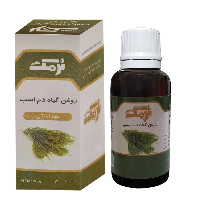 روغن گیاه دم اسب نرمک طلایی مدل 0019 حجم 30 میلی لیتر عکس شماره 1