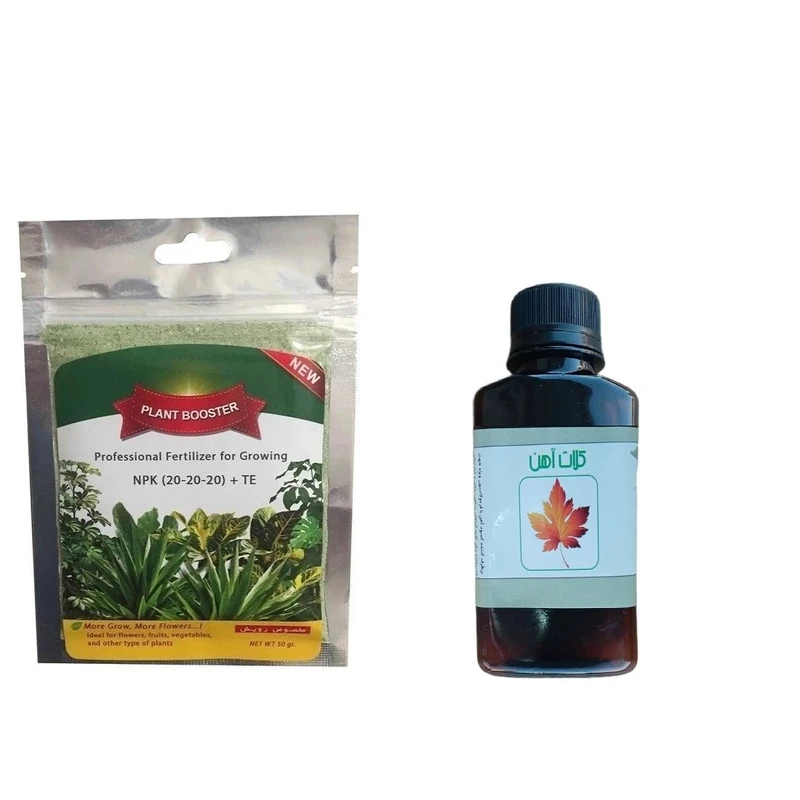 کود سه بیست و کلات آهن مدل life-D وزن 180 گرم بسته 2 عددی