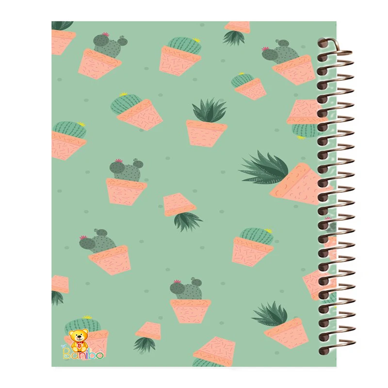 دفتر نقاشی 50 برگ بانیبو مدل کاکتوس کد 777