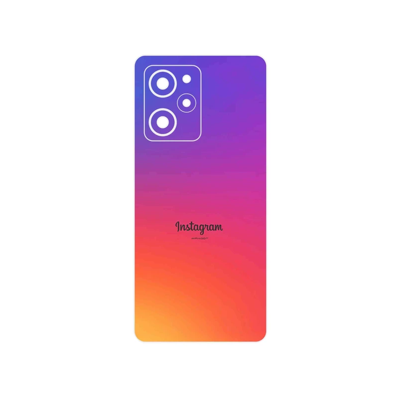 برچسب پوششی ماهوت مدل Instagram مناسب برای گوشی موبایل شیائومی Poco X5 Pro