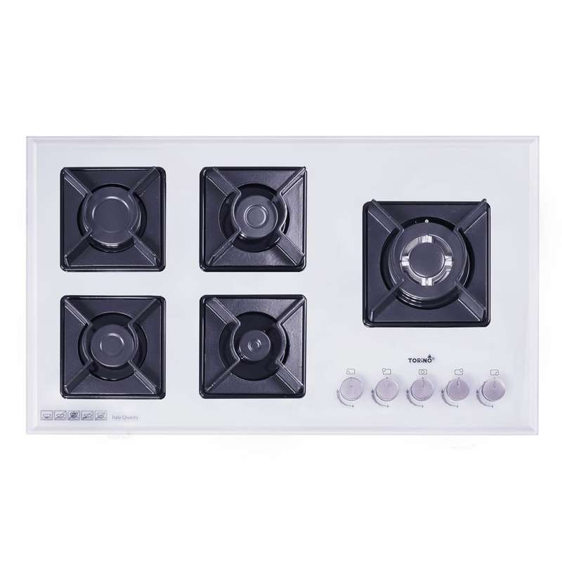 اجاق گاز برقی پنج شعله تورینو پلاس مدل TG504W