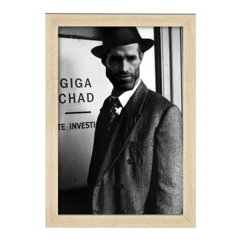 تابلو خندالو مدل کاکا سنگی گیگاچاد   کد 23340