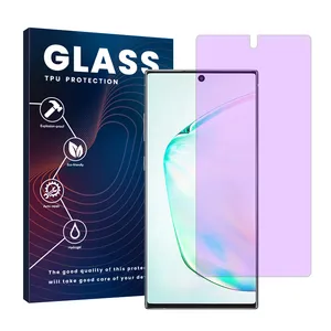 Glass Resistant model anti-violet screen protector suitable for Samsung Galaxy Note10 Plus mobile phone