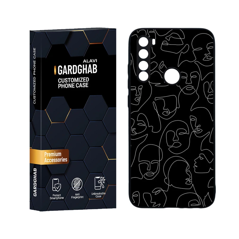 کاور گارد قاب علوی مدل ساده و مینیمال مناسب برای گوشی موبایل شیائومی Redmi Note 8