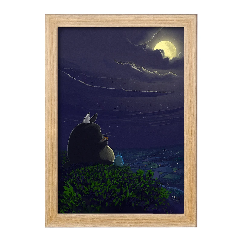 تابلو خندالو مدل انیمه توتورو (Totoro) کد F1839