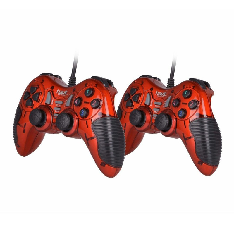 دسته بازی مدل DOUBLE SHOCH CONTROLLER بسته دو عددی