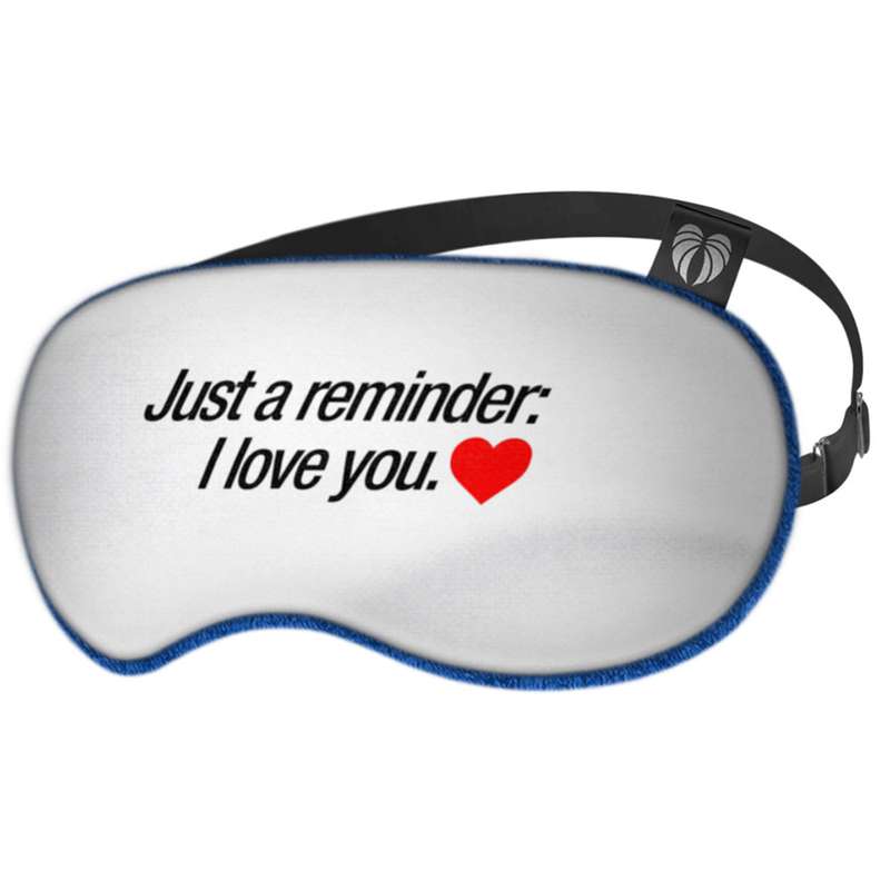 چشم بند خواب کاوا ماسک مدل I Love You2