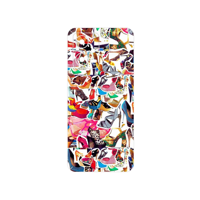 برچسب پوششی ماهوت مدل Collage of High heel Shoes مناسب برای گوشی موبایل شیائومی Poco X5