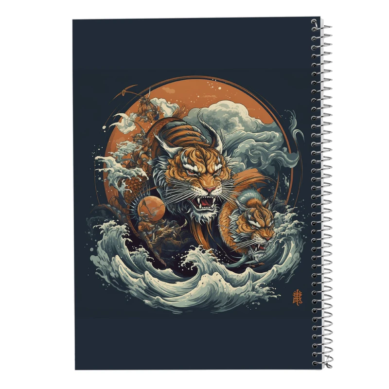 دفتر شطرنجی 50 برگ مدوپد مدل Vindland Saga کد DF3218