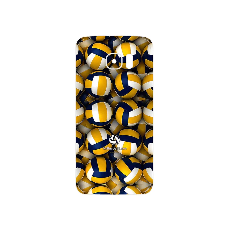 برچسب پوششی ماهوت مدل Volleyball مناسب برای گوشی موبایل سامسونگ Galaxy S7 Edge