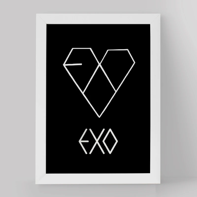 تابلو خندالو مدل گروه اکسو EXO کد 13634