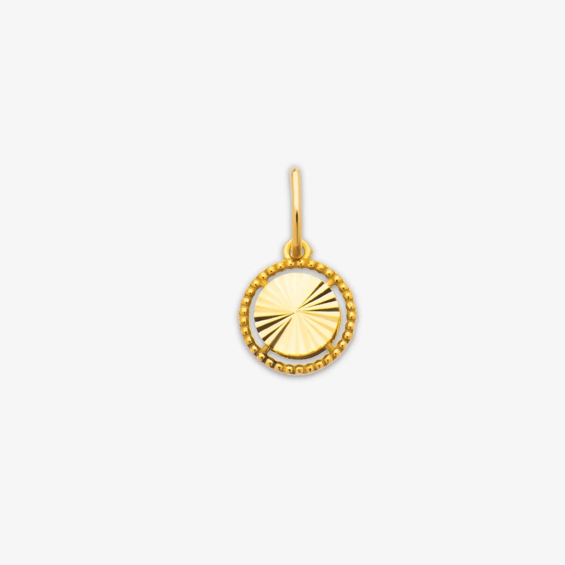 آویز گردنبند طلا 18 عیار زنانه مایا ماهک طرح دایره کد MM2230