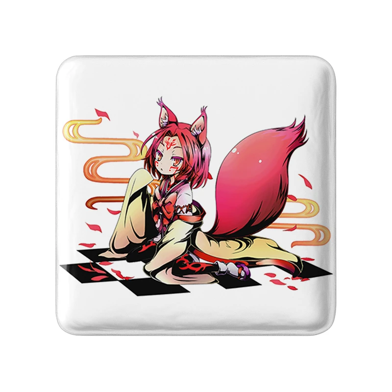 پیکسل خندالو طرح ایزونا انیمه نو گیم نو لایف مدل مربعی کد 32407