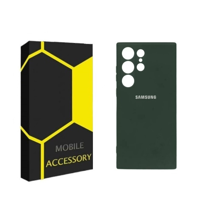 کاور مدل silicon مناسب برای گوشی موبایل سامسونگ Galaxy S24 Ultra