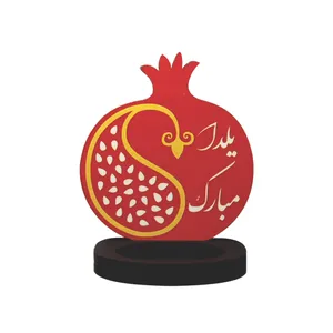 جاشمعی مدل یلدا طرح انار