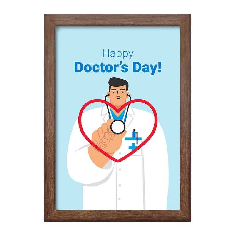 تابلو خندالو طرح پزشک و پرستار کد 31031