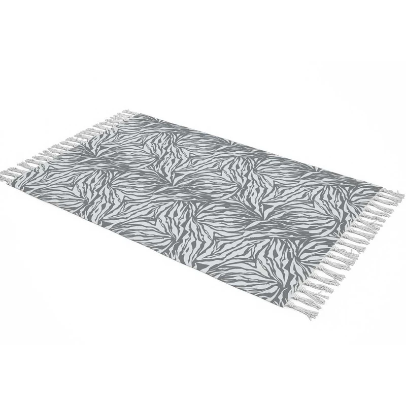 شال مبل طرح پوست کد Q2SH1080 سایز 100x180 سانتی متر