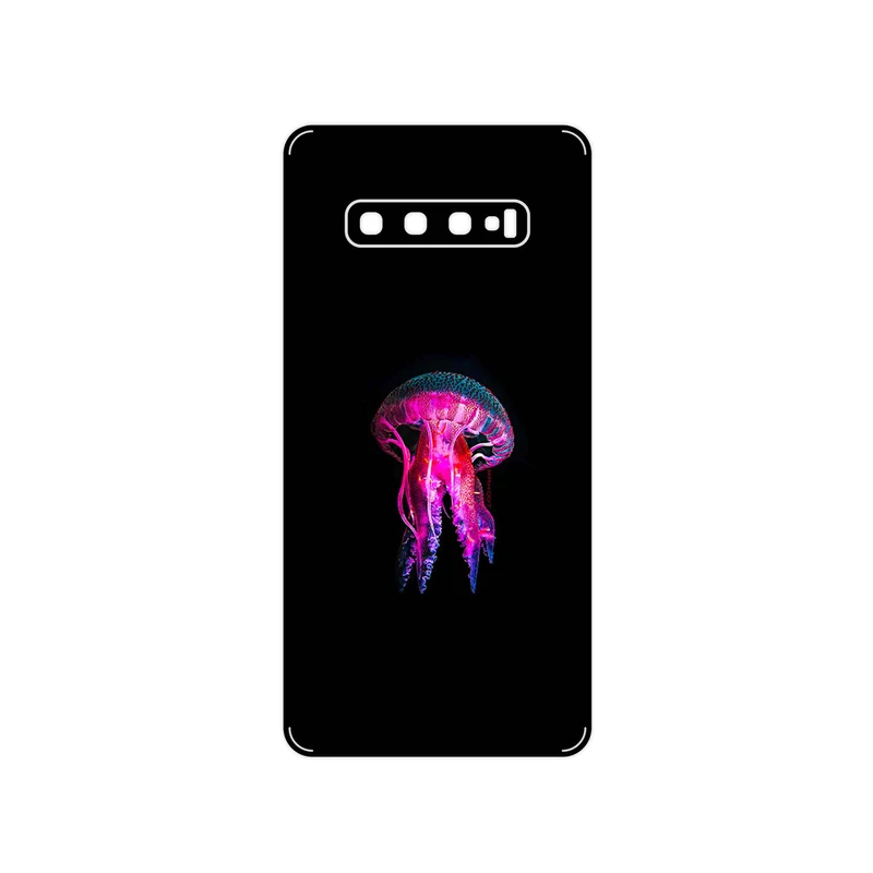 برچسب پوششی ماهوت مدل jellyfish مناسب برای گوشی موبایل سامسونگ Galaxy S10 Plus
