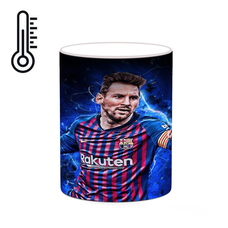 ماگ حرارتی کاکتی طرح Leo Messi لئو مسی مدل mgh42379