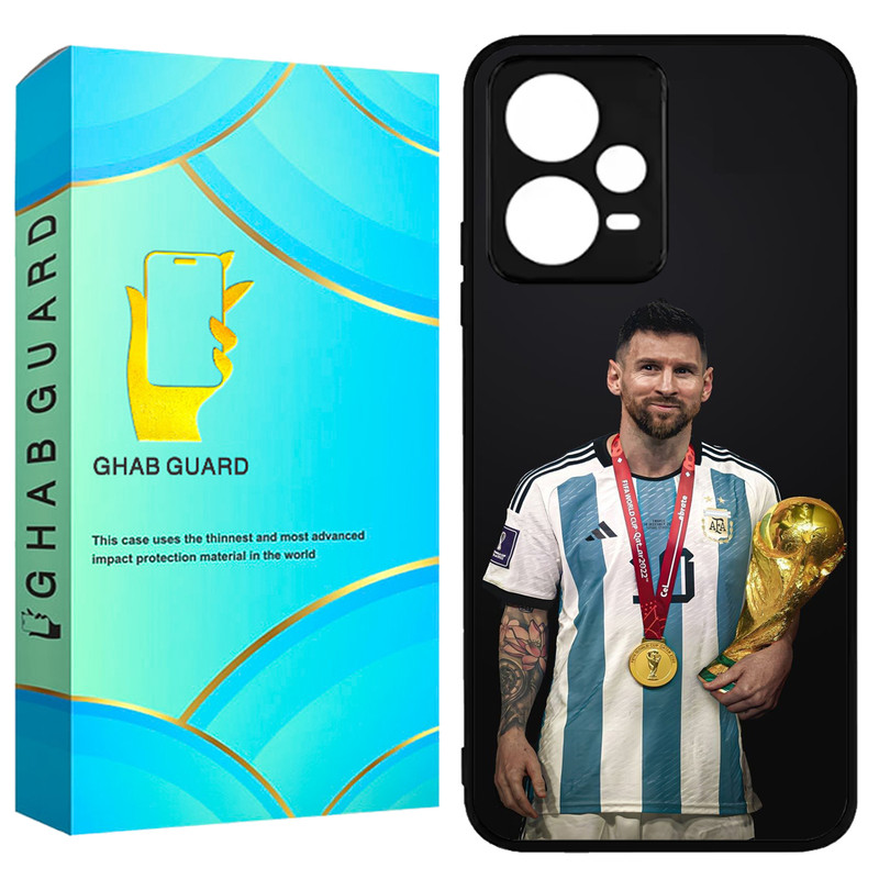 کاور قاب گارد طرح مسی مدل GCHPX5P مناسب برای گوشی موبایل شیائومی Poco X5 Pro 5G
