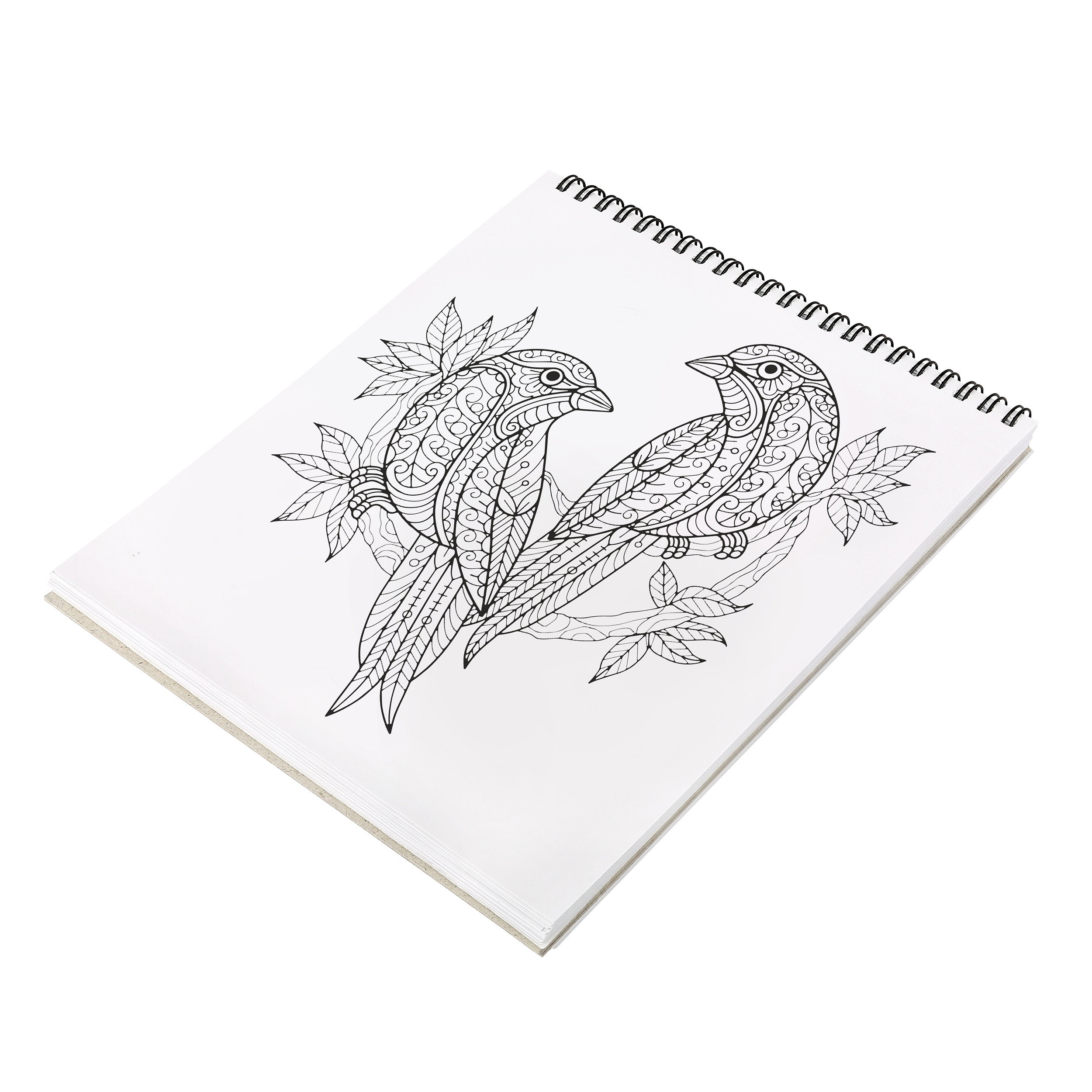 دفتر رنگ آمیزی ماندالا طرح حیوانات