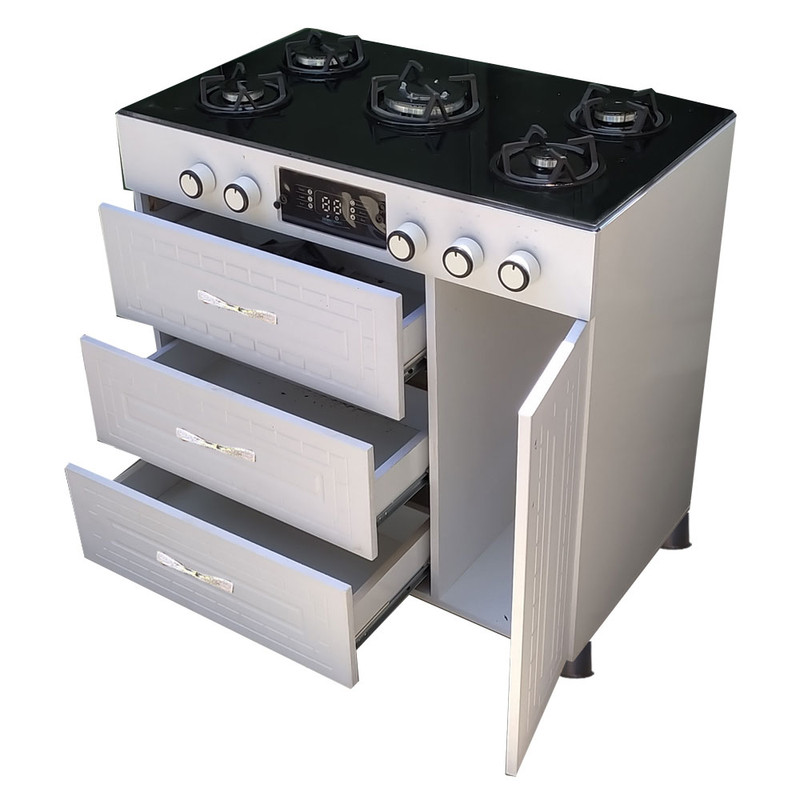 اجاق گاز 5 شعله دنپاسر مدل MDF3K