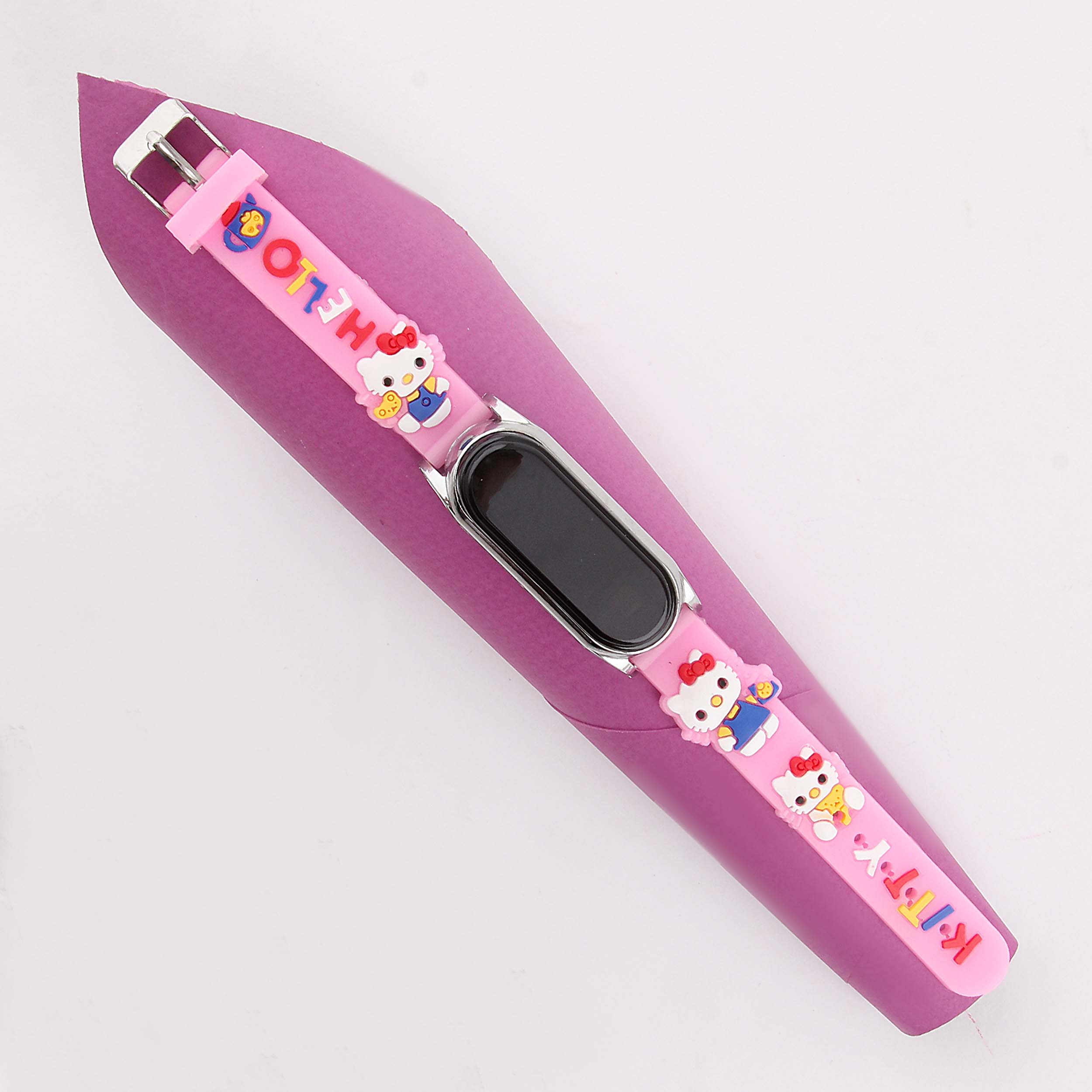 ساعت مچی دیجیتال دخترانه مدل کیتی فانتزی کد WHK_031 ساعت مچی دیجیتال دخترانه مدل کیتی فانتزی کد WHK_031