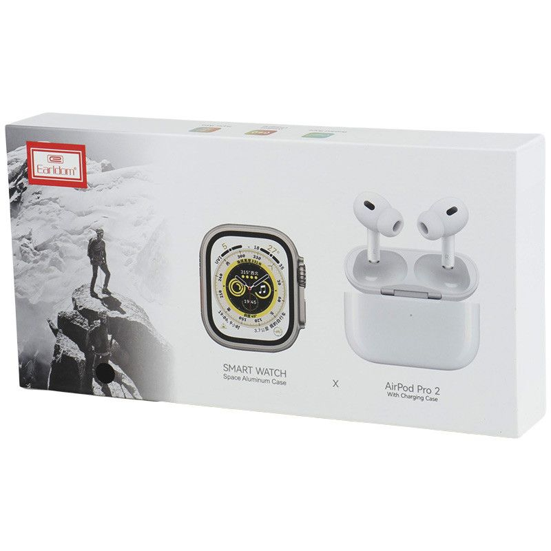 ساعت هوشمند ارلدام مدل ET-SW9 New Version 2024 به همراه هندزفری بلوتوثی