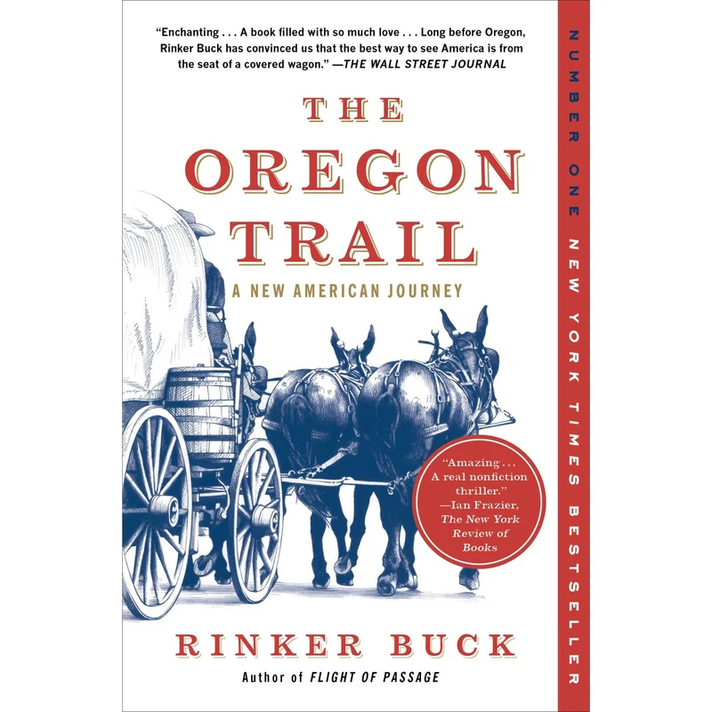 کتاب The Oregon Trail اثر Rinker Buck انتشارات Simon & Schuster, Inc.